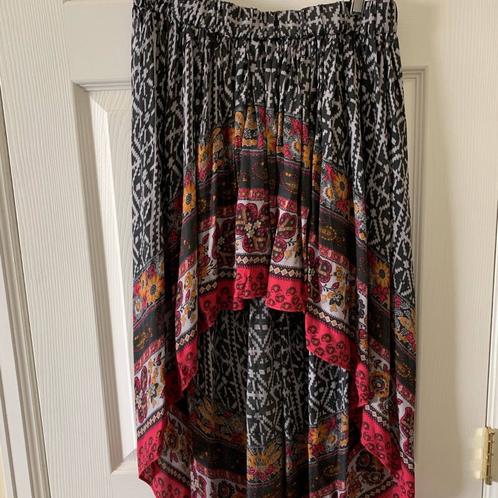 Free people high low skirt
